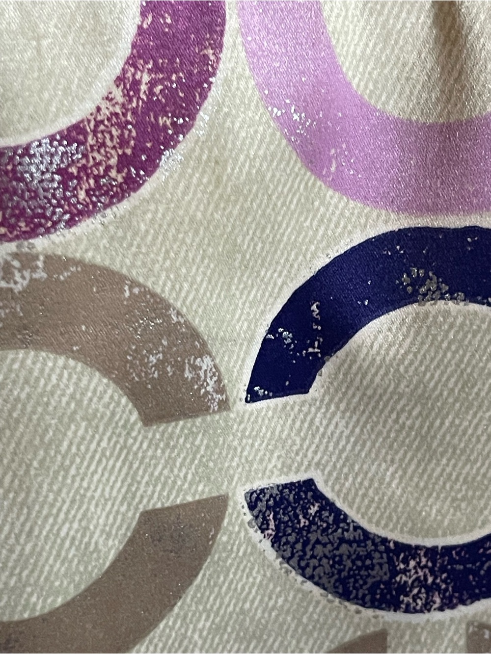 Coach Madison metallic op art shoulder bag - Picture 10 of 12